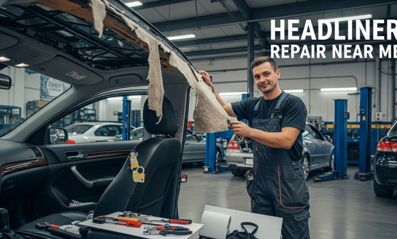 Headliner Repair Near Me