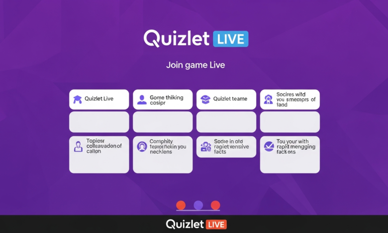 Quizlet Live Join