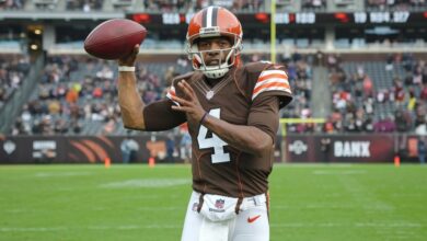 Cleveland Browns vs Philadelphia Eagles Match Player Stats