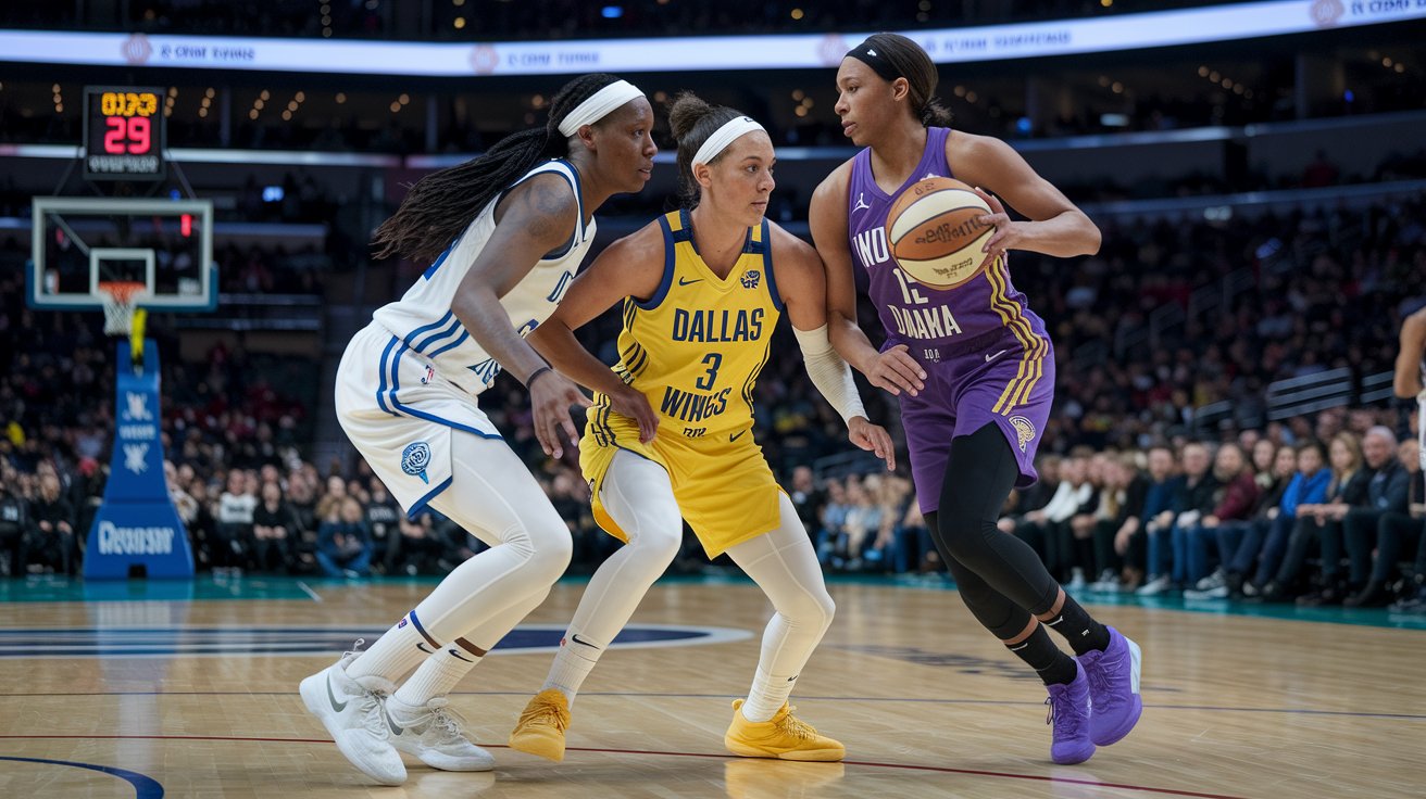 Fever vs Wings Game Action