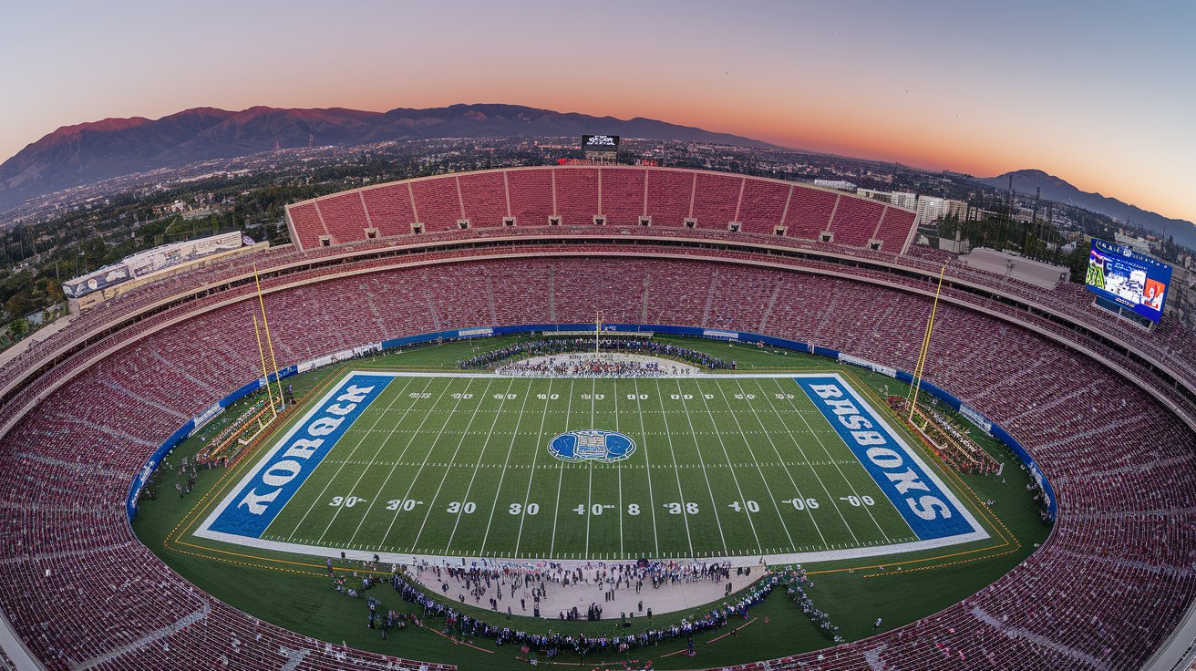 Rose Bowl Game Action