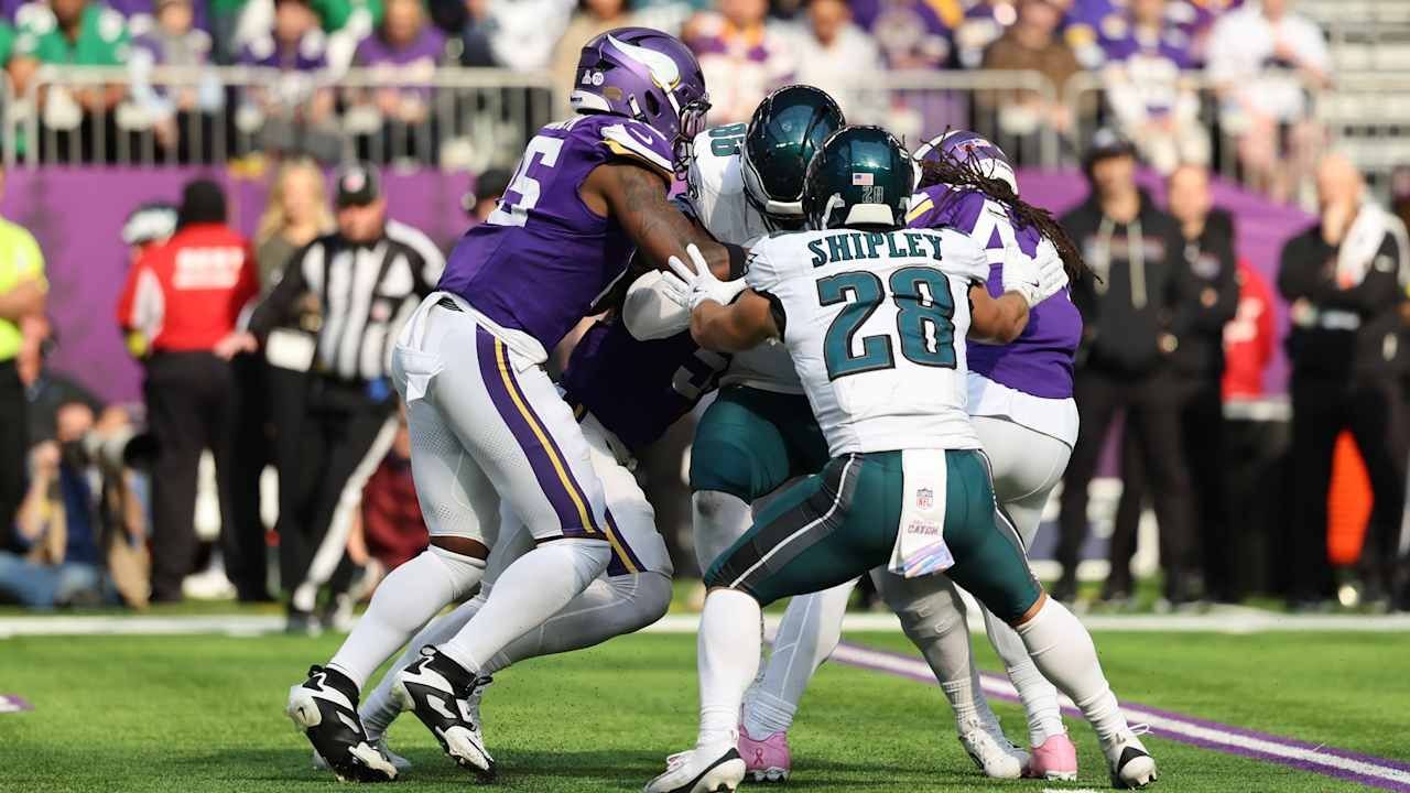 Philadelphia Eagles vs Minnesota Vikings Match Player Stats